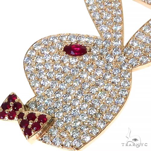 Custom Made Play Boy Diamond Pendant 67453 - Image 3