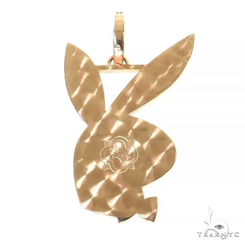Custom Made Play Boy Diamond Pendant 67453 | TraxNYC