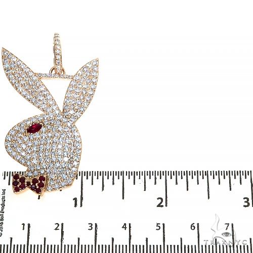 Custom Made Play Boy Diamond Pendant 67453 | TraxNYC