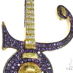 Custom Made Prince Guitar Pendant 63456 - Image 2