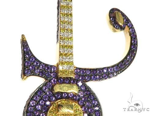 Custom Made Prince Guitar Pendant 63456 - Image 2