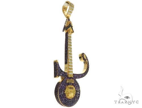 Custom Made Prince Guitar Pendant 63456 - Image 4