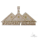 Custom Made Property Management Diamond Pendant 68358 - Image 1
