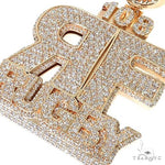 Custom Made RF Diamond Pendant 67372 - Image 3