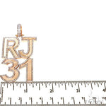 Custom Made RJ31 Diamond Pendant 67473 - Image 4