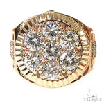 Custom Made Rolex Style Diamond Ring 67378 - Image 1