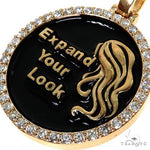 Custom Made Round Diamond Pendant 67626 - Image 3