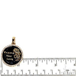 Custom Made Round Diamond Pendant 67626 - Image 5