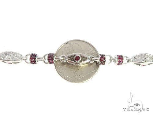 Custom Made Ruby Diamond Chain 65612 - Image 4