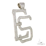 Custom Made 'SD' Diamond Pendant 67835 - Image 2
