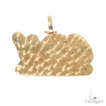 Custom Made 'SDM' Red Sapphire Diamond Pendant 67184 - Image 4