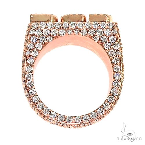 Custom Made 'SOG' Diamond Pinky Ring 67071 - Image 5