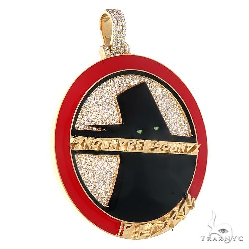 Custom Made Scoundrel Soundz Diamond Pendant 66924 - Image 2
