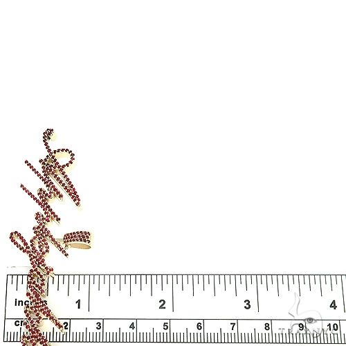 Custom Made Script Style 'AppleJakk' Ruby Pendant 66755 - Image 5