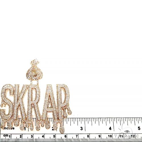 Custom Made 'Skrap' Name Pendant 66984 - Image 5