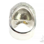 Custom Made Skull Ring With Cigar 65668 - Image 5