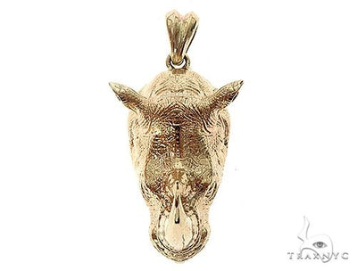 Custom Made Small Rhino Pendant 65406 - Image 1