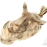 Custom Made Small Rhino Pendant 65406 - Image 4