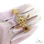 Custom Made Smurf Diamond Pendant 68781 - Image 7