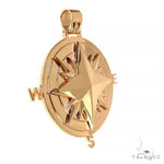 Custom Made Solid Compas Pendant 67980 - Image 2
