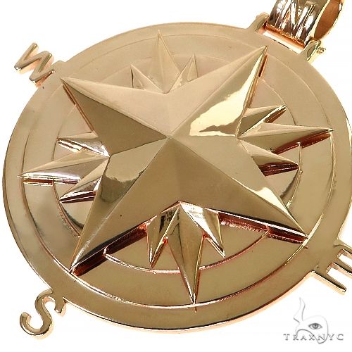 Custom Made Solid Compas Pendant 67980 - Image 3
