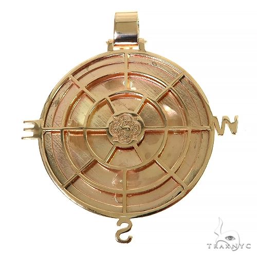 Custom Made Solid Compas Pendant 67980 - Image 4