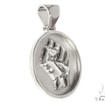 Custom Made Solid Gold People Power BLM Pendant 66579 - Image 2