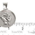 Custom Made Solid Gold People Power BLM Pendant 66579 - Image 5