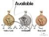Custom Made 10K Solid Gold People Power BLM Pendant, photo 7 of 7