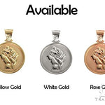 Custom Made Solid Gold People Power BLM Pendant 66308 - Image 7