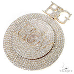 Custom Made Spinning Round Diamond Pendant 66837 - Image 3