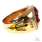 Custom Made Sun Devil Diamond Ring 67449 - Image 3