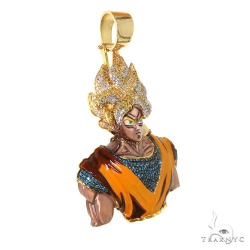 Custom Made Super Saiyan Goku Pendant 67676 - Image 2