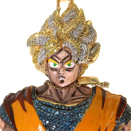 Custom Made Super Saiyan Goku Pendant 67676 - Image 3