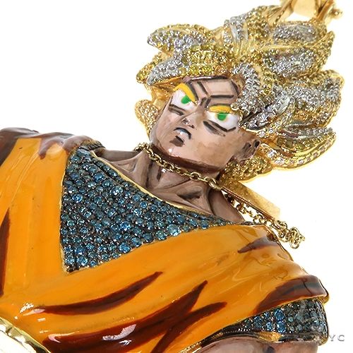 Custom Made Super Saiyan Goku Pendant 67676 - Image 4