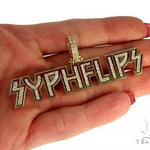 Custom Made 'Syphflips' Diamond Pendant 66137 - Image 5
