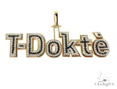 Custom Made T-Dokt'e Name Pendant 66319 - Image 1