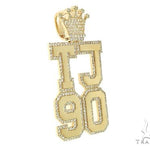 Custom Made TJ90 Diamond Crown Pendant 66311 - Image 2