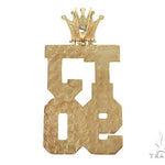 Custom Made TJ90 Diamond Crown Pendant 66311 - Image 3