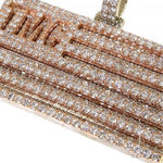 Custom Made TMC Flag Diamond Pendant 68172 - Image 3