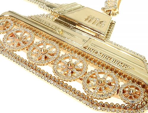 Custom Made Tank Diamond Pendant 66320 - Image 5