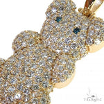 Custom Made Teddy Bear Diamond Pendant 68097 - Image 3