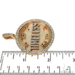 Custom Made Timeless Diamond Pendant 67936 - Image 6