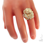 Custom Made TraxNYC Lion Head Ring 61771 - Image 7