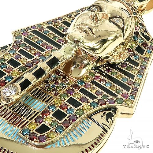 Custom Made Tutankhamun Rainbow Colors Diamond 66385 - Image 6