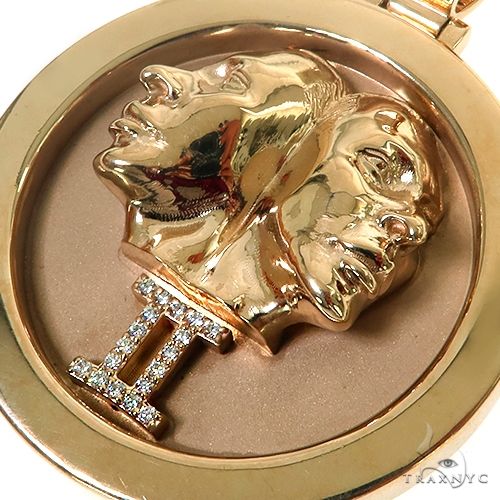 Custom Made Two Face Gemini Pendant 67510 - Image 3