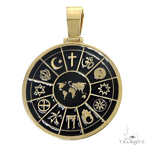Custom Made Two Face Gemini Pendant 67510 - Image 4