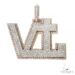 Custom Made 'VTL' Diamond Pendant 66985 - Image 1