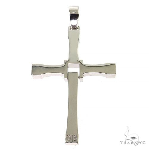 Custom Made VVS Diamond Cross 68489 - Image 3