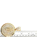 Custom Made Greek Motif Diamond Angel Pendant 66921 - Image 6